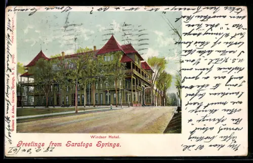 AK Saratoga Springs, NY, Windsor Hotel