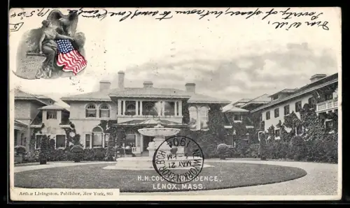 AK Lenox, MA, H. H. Cock`s Residence
