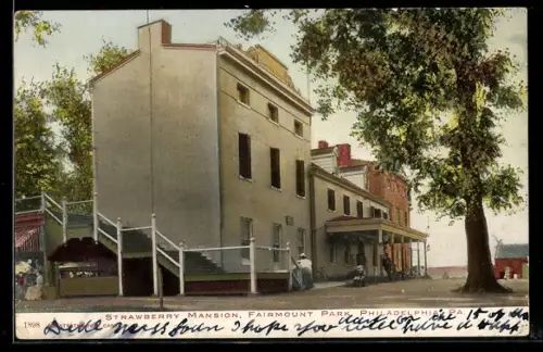 AK Philadelphia, PA, Strawberry Mansion, Fairmount Park