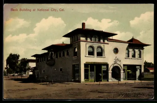 AK National City, CA, Bank Building