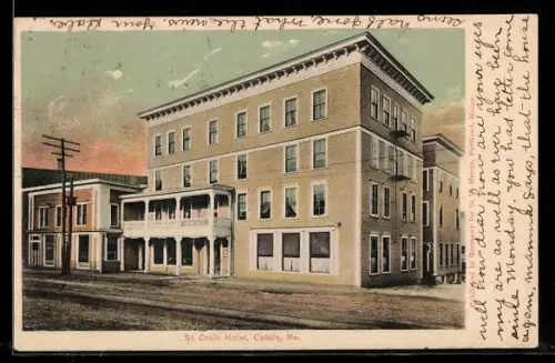 AK Calais, ME, St. Croix Hotel