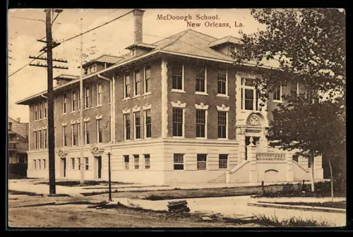 AK New Orleans, LA, McDonogh School