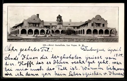 AK Las Vegas, NM, Hotel Castaneda