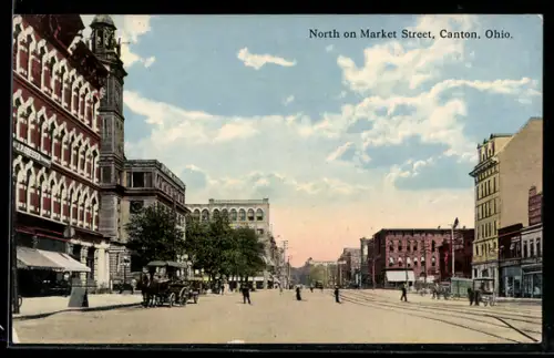 AK Canton, OH, North on Market Street