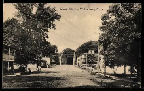 AK Willsboro, NY, Main Street