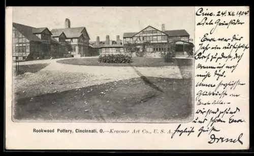 AK Cincinnati, OH, Rookwood Pottery