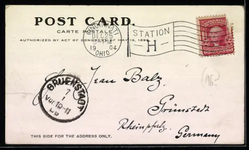 AK Cincinnati, OH, Rookwood Pottery