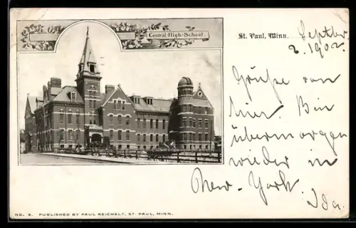 AK St. Paul, MN, Central High School