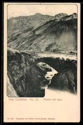 AK Viaje Cordillera, Puente del Inca