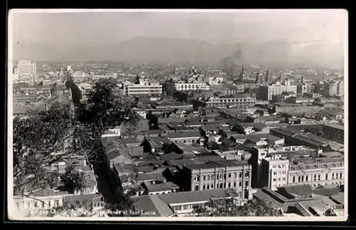 AK Santiago, Santiago vista desde el Sta. Lucia