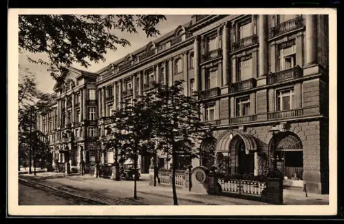 AK Berlin-Tiergarten, Hotel Esplanade, Frontansicht, Bellevuestr. 16-18