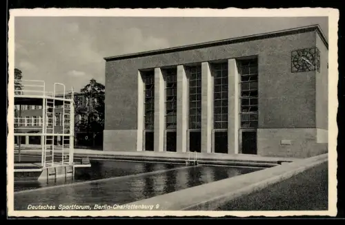 AK Berlin-Charlottenburg, Deutsches Sportforum