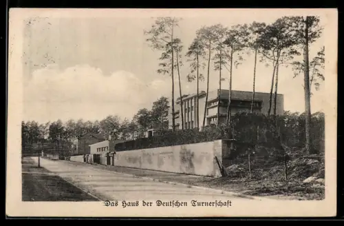 AK Berlin-Charlottenburg, Haus der Deutschen Turnerschaft, Arysallee 2