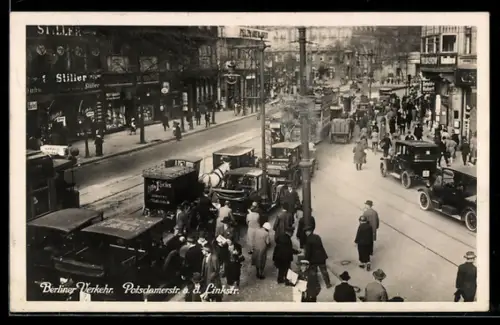 AK Berlin-Tiergarten, Potsdamer Strasse a. d. Linkstrasse