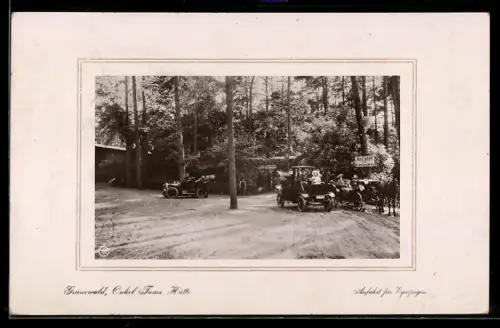 AK Grunewald, Restaurant Onkel Toms Hütte, Anfahrt für Equipagen