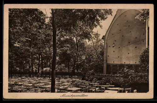 AK Berlin, Orpheum, Hasenheide 32-38, Musikpavillon