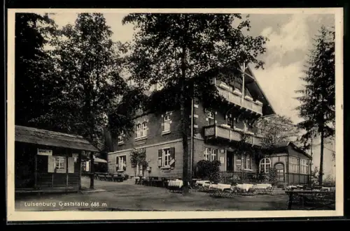 AK Wunsiedel, Gasthaus Luisenburg