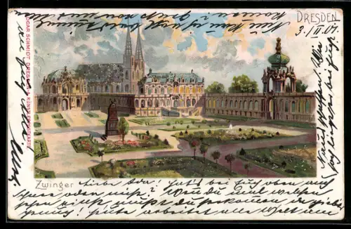 Lithographie Dresden, Zwinger