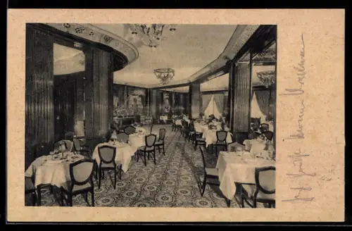 AK Berlin, Restaurant Weinstube Kempinski, Speiseraum