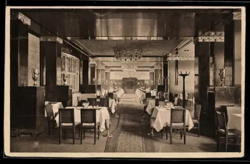 AK Berlin-Tiergarten, Gasthof Weinhaus Rheingold, Potsdamer Platz, Schwarzer Saal