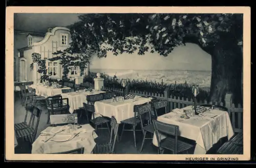 AK Berlin-Tiergarten, Restaurant Haus Vaterland, Betrieb Kempinski, Am Potsdamer Platz, Heuriger imn Grinzing