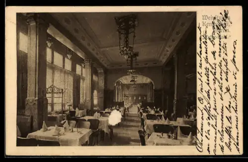 AK Berlin, Restaurant Weinstube Kempinski, Erker-Saal