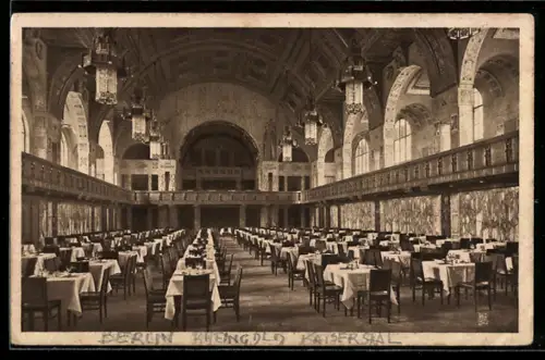 AK Berlin-Tiergarten, Gasthof Weinhaus Rheingold, Am Potsdamer Platz, Kaisersaal