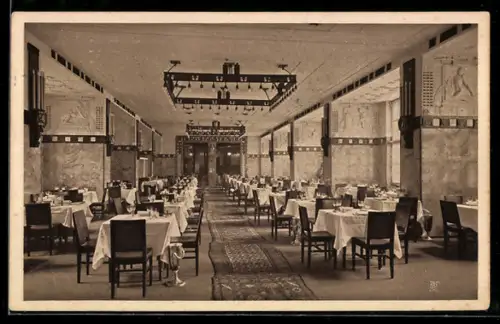 AK Berlin-Tiergarten, Gasthof Weinhaus Rheingold, Am Potsdamer Platz, Speisesaal