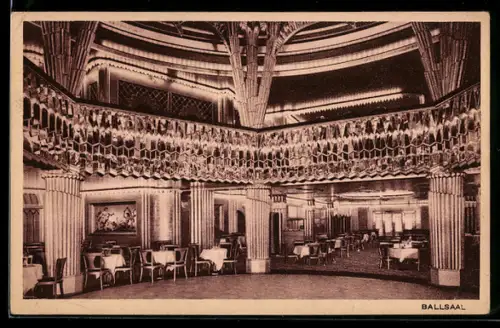 AK Berlin-Tiergarten, Kaffee Haus Vaterland, Am Potsdamer Platz, Ballsaal