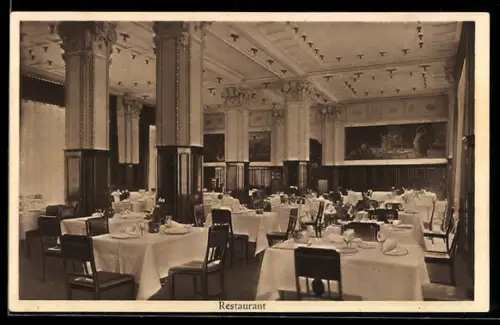 AK Berlin-Kreuzberg, Restaurant Hotel Excelsior