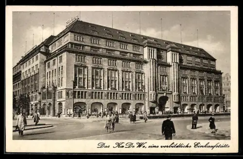 AK Berlin-Schöneberg, Kaufhaus des Westens KaDeWe, Tauentzienstrasse