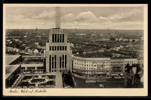 AK Berlin-Neukölln, Blick auf Neukölln