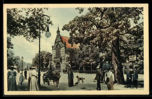 AK Berlin-Tiergarten, In den Zelten