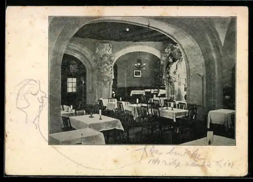 AK Charlottenburg, Gasthof Ratskeller, Berliner Strasse 72- 73