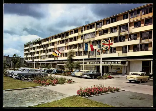 AK Berlin-Charlottenburg, Hotel Berlin, Kurfürstenstrasse 62