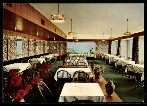 AK Überlingen am Bodensee, Parkhotel St. Leonhard, Speisesaal
