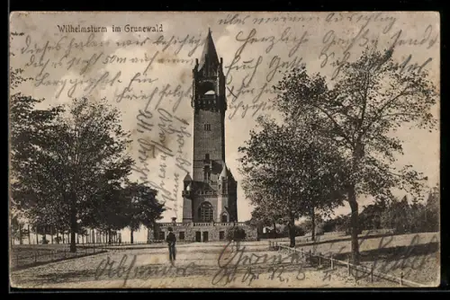 AK Berlin-Grunewald, Wilhelmsturm