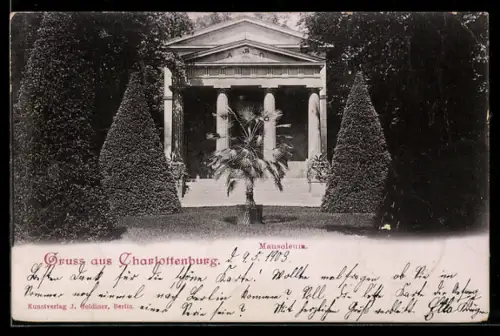 AK Berlin-Charlottenburg, Mausoleum