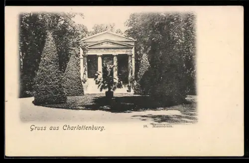 AK Berlin-Charlottenburg, Mausoleum