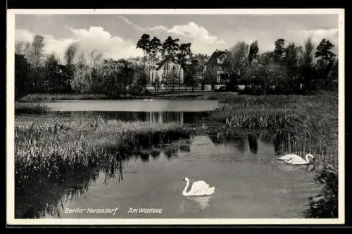 AK Berlin-Hermsdorf, Am Waldsee