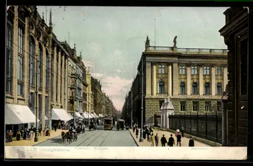 AK Berlin, Leipzigerstrasse, Warenhaus Wertheim