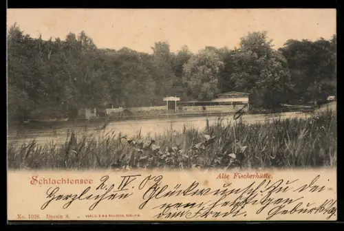 AK Berlin-Schlachtensee, Alte Fischerhütte