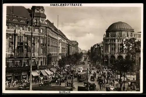 AK Berlin, Saarlandstrasse, Kempinski Haus Vaterland