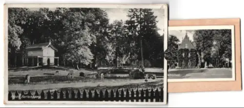 Leporello-AK Assen, Hertenkamp, Ged. Singel, Parallelstraat