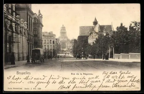 AK Bruxelles, Rue de la Régence