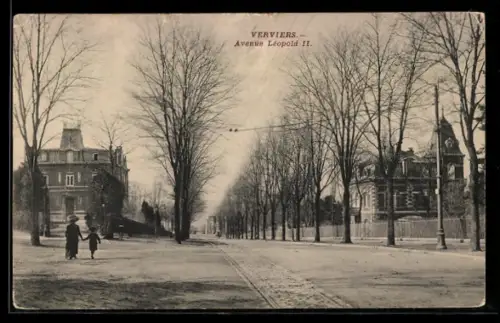 AK Verviers, Avenue Léopold II.