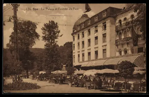 AK Spa, Le Palace et l`entrée du Parc