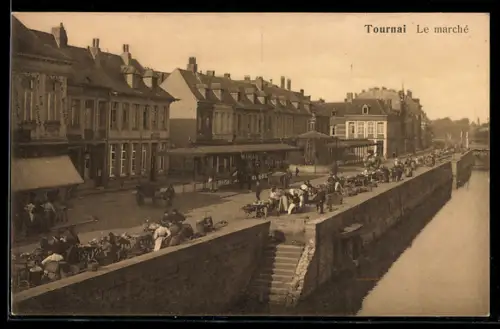 AK Tournai, Le marché