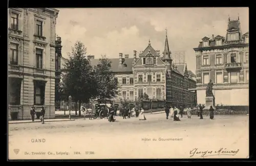 AK Gand, Hotel du Gouvernement, Monument