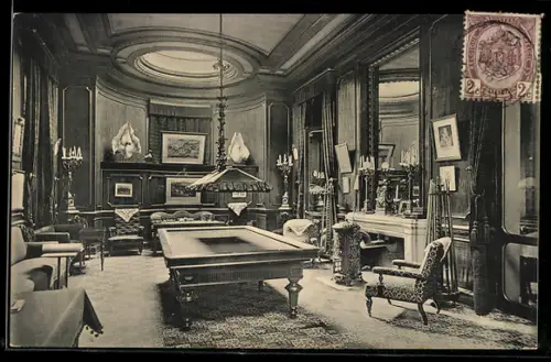 AK Chimay, Chateau de Chimay, Salle de billard